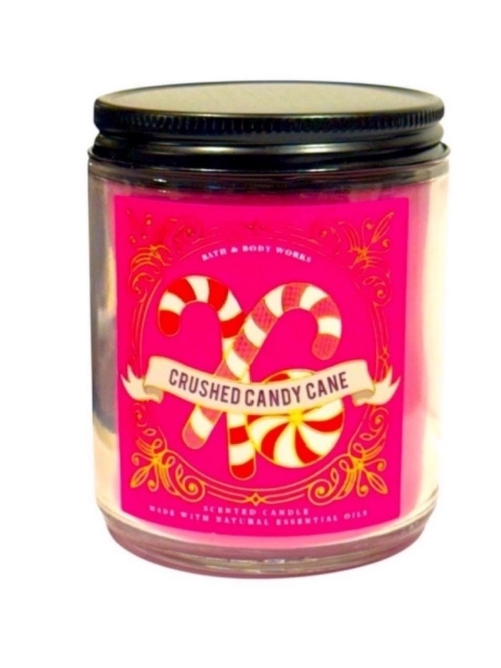 Crushed Candy Cane Candle